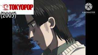 Initial D Second Stage  Wataru Akiyama gets slapped dub comparison [upl. by Xylon]