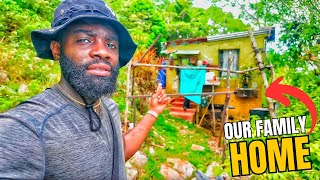 I VISITED OUR HOME MY FAMILY GREW UP IN JAMAICA 🇯🇲 [upl. by Aicilyhp380]