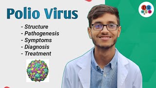 Poliomyelitis  Polio Virus  Virology  Microbiology bangla lecture [upl. by Reinertson]