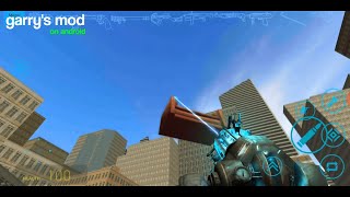 Garrys Mod on android Dmod Update 03 gameplay showcase [upl. by Oiligriv]