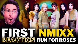 NEW KPOP FAN REACTS TO NMIXX Run For Roses Performance Video For The FIRST TIME [upl. by Sadella]