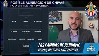 BOMBA EN CHIVAS Regresa Pocho Guzmán a la alineación titular ante Pachuca Liga MX  Futbol Picante [upl. by Fleurette]