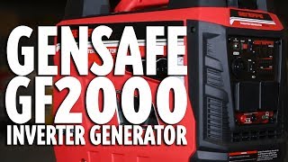 Gensafe GF2000 Inverter Generator  TestReview [upl. by Aibos]