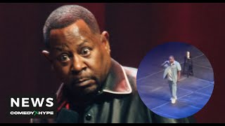 Martin Lawrence Jokes About Stroke During Live Show quotIm Probably Highquot  CH News [upl. by Sontich]