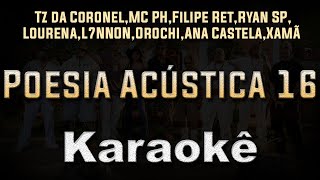 Poesia Acústica 16  Karaoke Playback Instrumental [upl. by Licna]