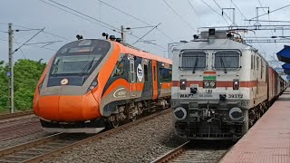 DURONTO EXPRESS vs VANDE BHARAT EXPRESS  🔥 NonStop 130kmph Superfast TRAINS Goes Mad 😱🔥 [upl. by Raddy890]