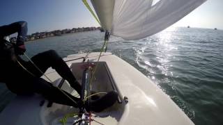 Laser Sailing Roll Tack [upl. by Stephenie]