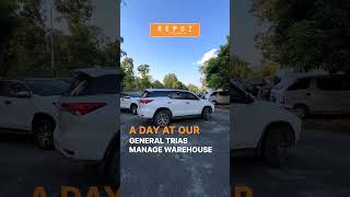 A Day At Our General Trias Repoz Warehouse  AutomartPh Repoz [upl. by Cerelly105]