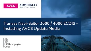 Transas NaviSailor 3000  4000 ECDIS  Installing AVCS Update Media [upl. by Julianna]