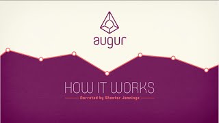 Augur  How A Decentralized Prediction Market Works Narrated by Shooter Jennings [upl. by Nalro850]