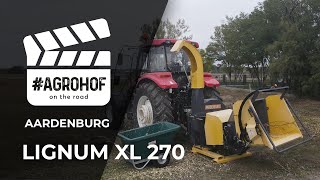 Aardenburg Lignum XL wood chipper at work  Agrohof [upl. by Crain77]