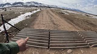 Concrete Cattle Guard [upl. by Aisats]