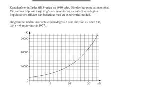 Nationella provet i matematik 3b uppgift 1718 [upl. by Tonneson950]