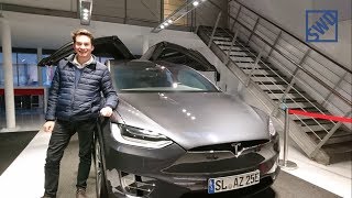 Schlüssel  Abholung meines neuen Tesla Model X in Hamburg [upl. by Ainadi]