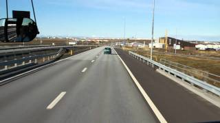 From Reykjavik to Keflavik Airport by bus part 2 [upl. by Heppman]