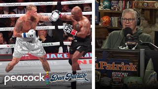 How real was the Jake Paul vs Mike Tyson boxing match  Dan Patrick Show  NBC Sports [upl. by Brandea]