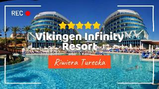 HOTEL VIKINGEN INFINITY RESORT NA RODZINNE WAKACJE W TURCJI 🇹🇷 RIWIERA TURECKA wakacje turcja [upl. by Alinna]