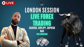 🔴LIVE FOREX TRADING GBPJPY XAUUSD GBPUSD NAS  LONDON SESSION  FRIDAY 3RD MAY 24 [upl. by Sirromaj37]