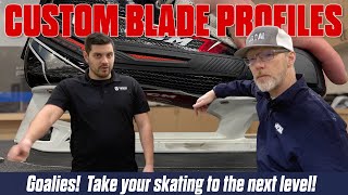 Hockey Shop Blade Profiling for Goalies [upl. by Cutlip]