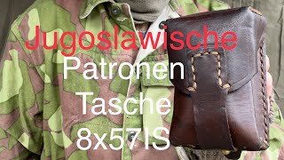 Jugoslawische Patronen Tasche 8x57IS  Karabiner  K98  M48 [upl. by Motteo]