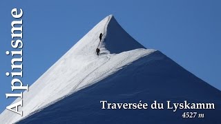 Alpinisme  traversée du Lyskamm [upl. by Alekahs]