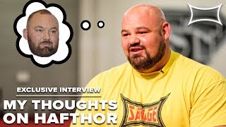 Brian Shaw Talks Hafthor Bjornsson amp Pressures of Competing  Exclusive Interview [upl. by Erej]