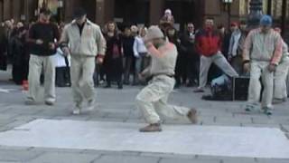 Hungarian breakdance crew in Vienna [upl. by Stanfill148]