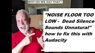 Noise Floor Too Low [upl. by Schnapp360]