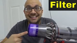 Dyson V11 Filter Light FlashingHow To Fix It EasilyTutorial [upl. by Rehteh519]