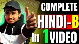 COMPLETE Class 10th Hindi B in 1 Shot  Class 10 Hindi in One Shot  Complete Sparsh  Kritika 2023 [upl. by Ojillek]