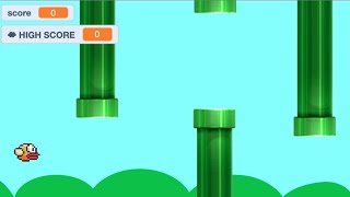 Scratch Tutorial  Flappy Bird Game [upl. by Narruc]