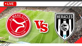 🔴Almere City FC VS Heracles Almelo LIVE Match Score Streaming Full HD  Netherlands Eredivisie 2023 [upl. by Anigger204]