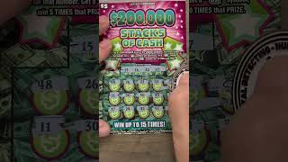 One Ticket Quickie  TN 5 quot200000 Stacks of Cashquot  WINNER No 14 💰💰 scratchtickets tnlottery [upl. by Hagan748]