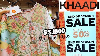 ♥️ Khaadi 40 OFF Sale ♥️ Khaadi Sale 2024 😱🥳😱 RS1800 only [upl. by Patin]