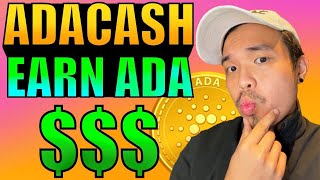 ADACash Earn ADA by HOLDING MASSIVE POTENTIAL  10X BSC GEM [upl. by Khosrow803]