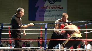 Classic IBA Boxing  Louis Cadman v Fast Freddie  Cracking Fight [upl. by Rehtse]