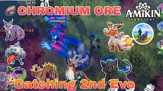 😲 AMIKIN SURVIVAL  CHROMIUM ORE FARMING ⚒️  2ND EVO CATCHING  62 [upl. by Loreen]