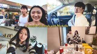 FRIENDSGIVING  Andy and Michelle Vlogs [upl. by Dnomal]