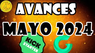 Avances MAYO 2024  Kickstarter amp Gamefound [upl. by Eynahpets580]