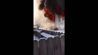 Wyoming house fire on Dec 27 Video Kabe Reed [upl. by Mamoun702]