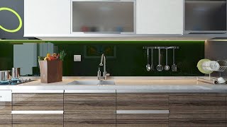 How to Install a Modern Glass Backsplash in Your Kitchen  Karen  Mina From HGTVs “Good Bones” [upl. by Odnaloy]