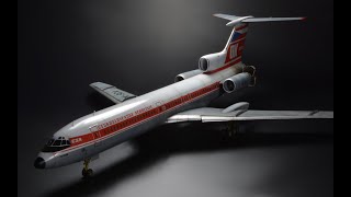 Tupolev Tu154M ČSA  Zvezda 1144  Airliner Model [upl. by Goldie268]