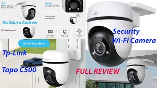 TpLink Tapo C500 Outdoor PanTilt Security WiFi Camera [upl. by Bbor]