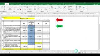 La Liasse Fiscale Tableau 1  Bilan Actif  Passif  Sur Excel  Balance شرح مبسط جدااا [upl. by Hicks]