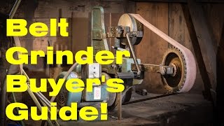 Belt Grinders  A Buyers Guide for Knife Makers [upl. by Keely432]