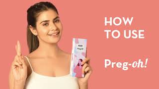 How To Use Pregoh  Midstream Pregnancy Test Kit  Hassle Free  Maximum Hygiene [upl. by Nitnert463]