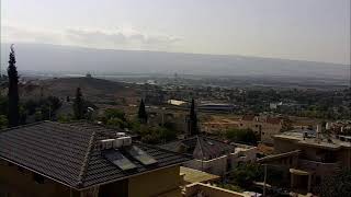 Live from Northern Israel with a view of the border with Lebanon [upl. by Norra]