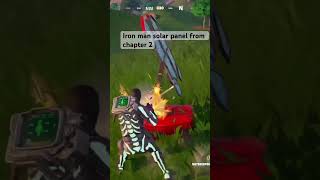 Fortnite iron man solar panel fortnite [upl. by Kassab77]