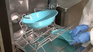 Basic Use of Meiko Topline 20 Bed Pan Washer Disinfector [upl. by Kcirttap191]