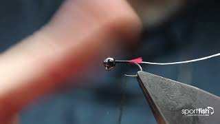 Tying the Euro Style Red Tag Jig Fly with Veniards Steven Shorrock [upl. by Russon]